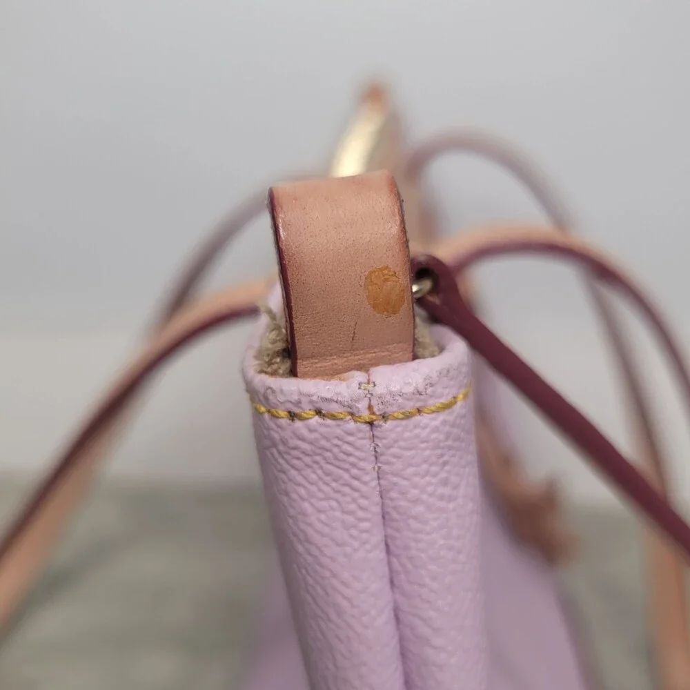 Dooney & Bourke Wakefield Pebbled Leather Tassel Tote Bag in Mauve